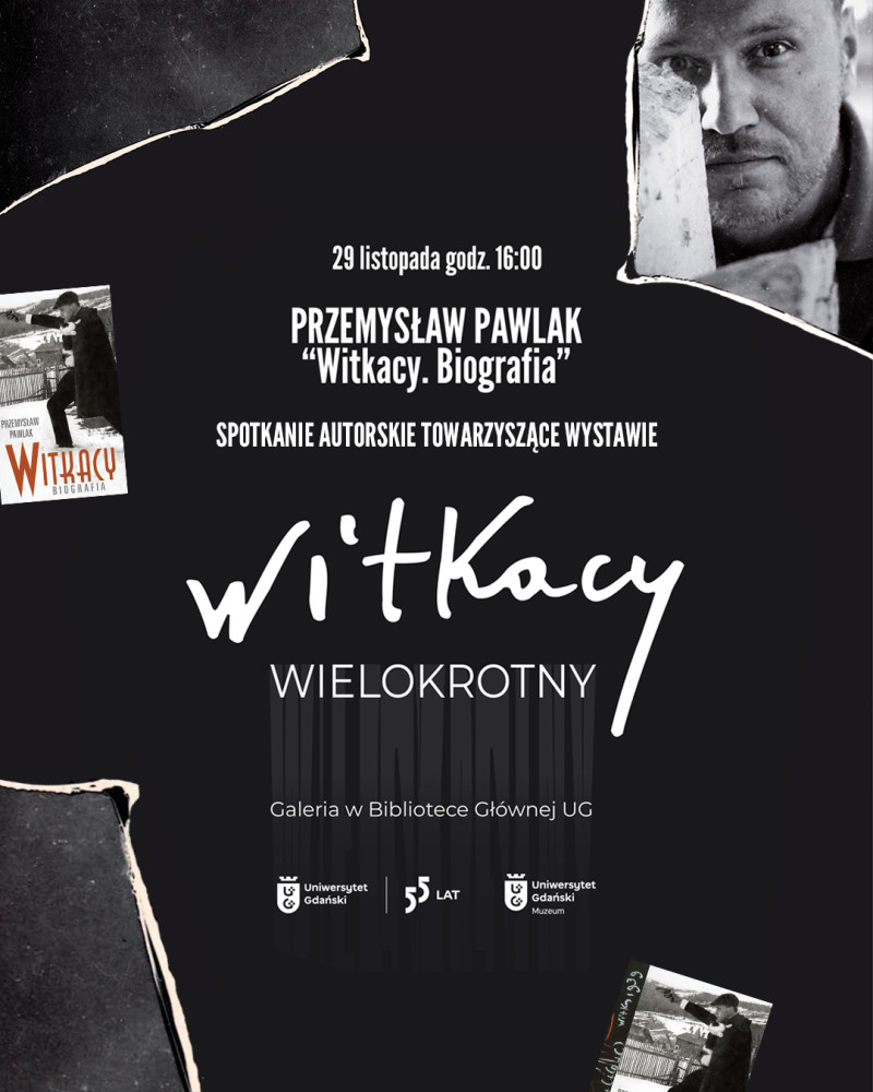 Plakat Przemysław Pawlak. Witkacy. Biografia