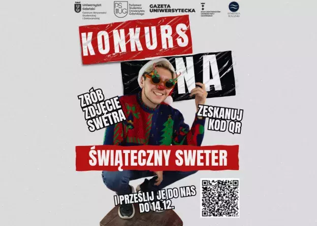 Zapraszamy do konkursu na „Najładniejszy (lub Najbardziej Kiczowaty!) Świąteczny Sweter”