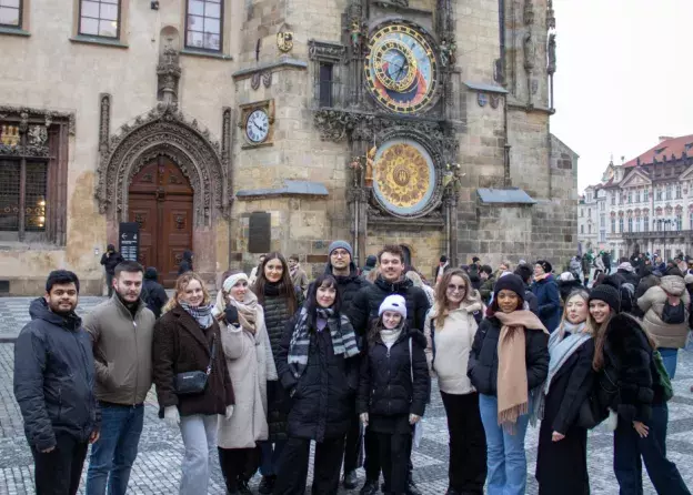 Studenci UG uczestniczyli w międzynarodowym programie Erasmus+ BIP w Newton University w Pradze